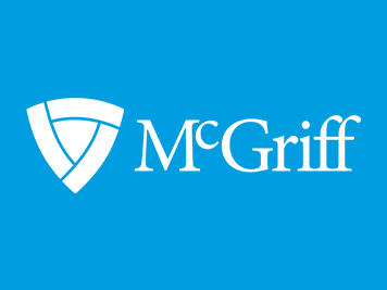 McGriff logo blue graphic